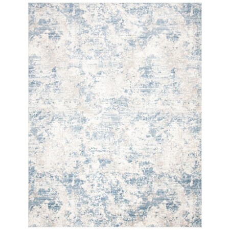 Safavieh 8 x 10 ft. Amelia Rectangle Power Loomed Area RugGrey & Blue ALA705F-8